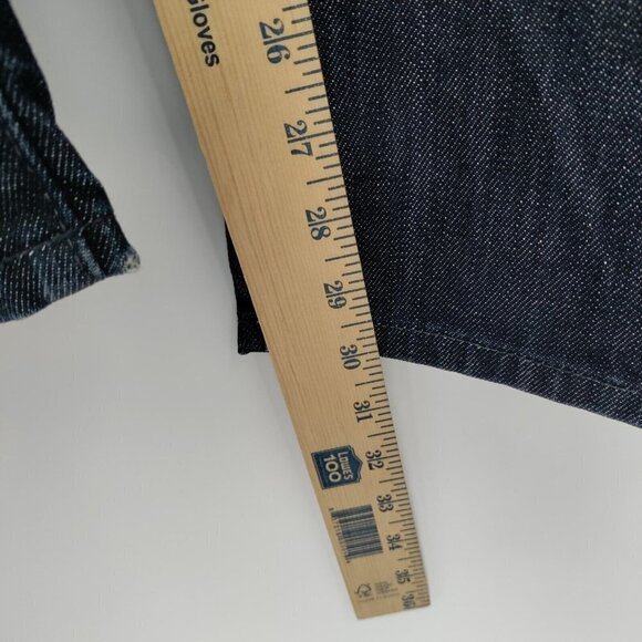 Lucky Brand Original Straight Denim Jeans Mid-Rise Stretch Dark Wash 30 x 30 Men - Picture 7 of 14